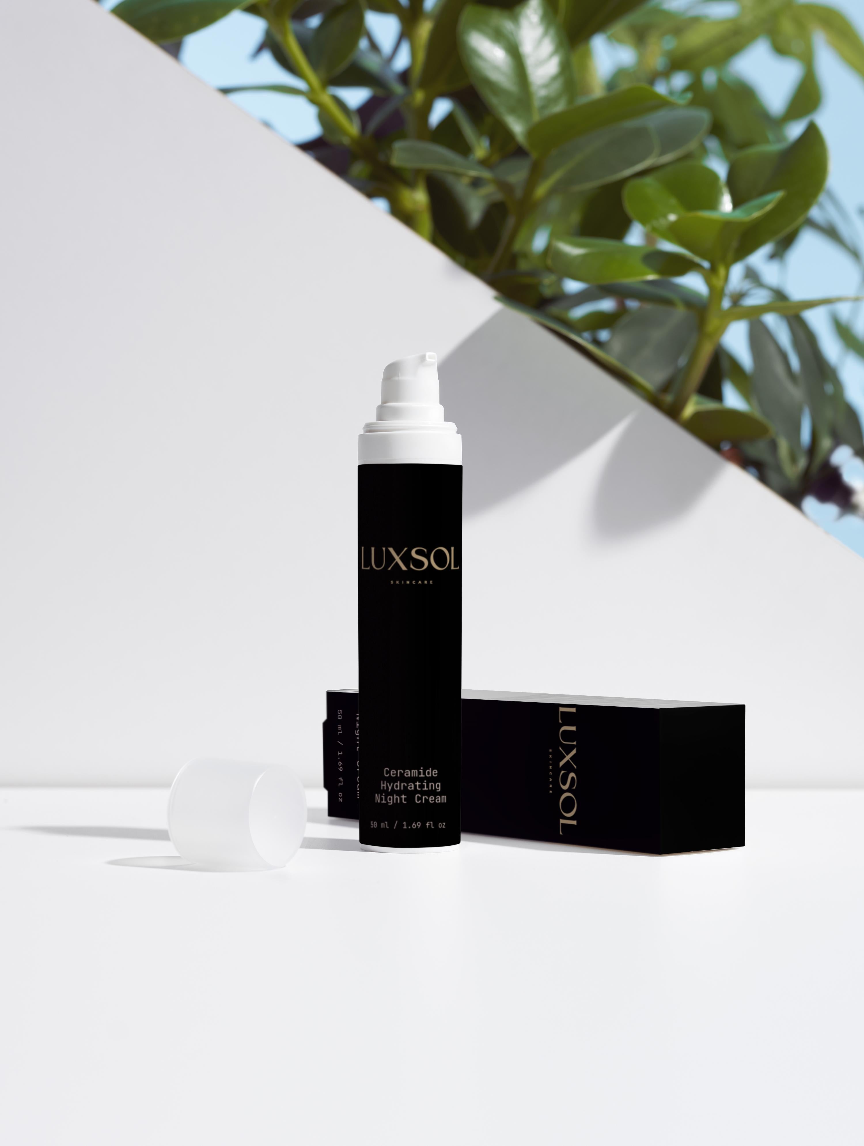 Mitrinošs nakts krēms ar keramīdiem